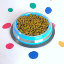 Kit 2 Comedouros Inox Prestige Azul 210ml - Resistente e Antiderrapante