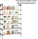 Sapateira Portátil Rack Organizador Calçados 6 Andares - ...