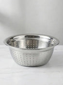 Kit 4 Em 1 Bacia Bowl Ralador Fatiadora Inox Tigela Vasilha