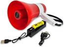 Megafone Mlb-001 20w Gravação 30m Cor Vermelho