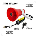 Megafone Mlb-001 20w Gravação 30m Cor Vermelho