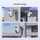 Câmera IP Wi-Fi H9C 5MP+5MP LENTE DUPLA 3K Externa