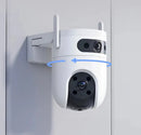 Câmera IP Wi-Fi H9C 5MP+5MP LENTE DUPLA 3K Externa