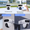 Câmera De Segurança Wifi H90 Dual 2k+ 4mp+4mp Pt 360° Branco