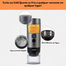 Cafeteira Portátil Elétrica 3 em 1 20 Bar para Cápsulas e Café Moído Recarregável USBC