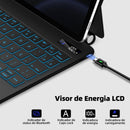 Capa com Teclado Magnético para Samsung Galaxy Tab S9 S8 S7 11 Polegadas com Trackpad e Teclas Retroiluminadas