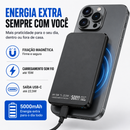 Power Bank Magnético 5000mah Magsafe 15w Usb-c 22.5w