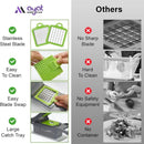 Corte Qualquer Legume em 16 Formas Diferentes em Segundos - Acabou o Sofrimento com Faca e Tábua!