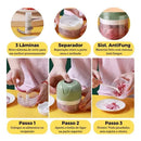 Pique Alho, Cebola e Temperos em 3 Segundos - Sem Choro, Sem Bagunça, Sem Cheiro nas Mãos!