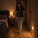 LumiSense™ Luminária LED Sensor de Presença Sem Fio Recarregável