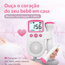 Sonar Fetal Digital HeartBaby™ - Ouça o coração do seu bebê no conforto da sua casa e transforme cada dia da gestação em um momento ainda mais emocionante.