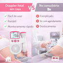 Sonar Fetal Digital HeartBaby™ - Ouça o coração do seu bebê no conforto da sua casa e transforme cada dia da gestação em um momento ainda mais emocionante.