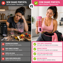 Seu shake saudável pronto em segundos — onde você estiver.
