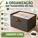A solução inteligente para acabar com a bagunça de roupas, brinquedos e acessórios.