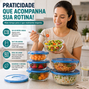 Conserve seus alimentos por mais tempo com potes elegantes, herméticos e perfeitos para uma cozinha organizada.