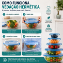 Conserve seus alimentos por mais tempo com potes elegantes, herméticos e perfeitos para uma cozinha organizada.
