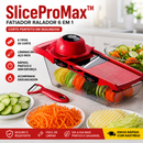 O fatiador 6 em 1 que economiza tempo na cozinha e deixa suas receitas mais bonitas.