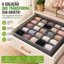 Transforme gavetas bagunçadas em um espaço organizado, prático e funcional em poucos segundos.