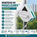 Vidros brilhando dos dois lados com um único movimento.