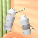 Passeios Longos Sem Preocupação - Garrafa Que Leva Água, Ração e Potes Tudo em Um Só Lugar!