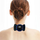 Electric Cervical Massage Pads Mini Neck Stimulus Adjustable Massage Cushion For Shoulder Back Waist