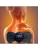 Electric Cervical Massage Pads Mini Neck Stimulus Adjustable Massage Cushion For Shoulder Back Waist