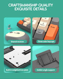 Diga adeus à confusão de cabos e transforme sua mesa em um ambiente profissional, moderno e produtivo com o máximo de conforto