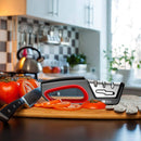 Facas Afiadas Como Novas em 10 Segundos - Restaura Até Tesouras e Lâminas Serrilhadas Sem Esforço!