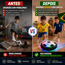 Bola Flutuante Hover Ball Infantil com Luz LED para Futebol em Superfícies Lisas Brinquedo para Crianças