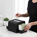 Dispenser para Guardanapo Interfolhado com Porta-Sachê Preto - Nobre